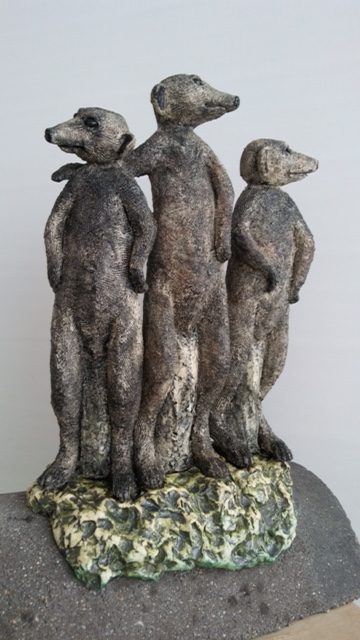 stokstaartjes keramiek